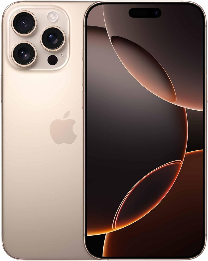 iPhone 16 Pro Max 256GB Titânio deserto seminovo