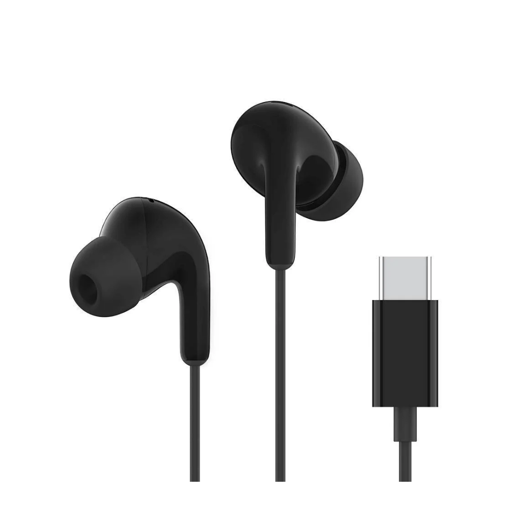 Fone De Ouvido Xiaomi Com Fio Tipo-c Usb-c Preto